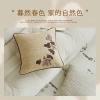 New Chinese-style embroidered pp grass pillowcase, ins light luxury high-end sofa pillow, bedside cushion, office pillow Specification image